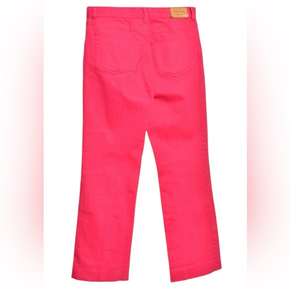 Chaps Pink Straight Leg Jeans Pink Size 12 - Picture 2 of 3